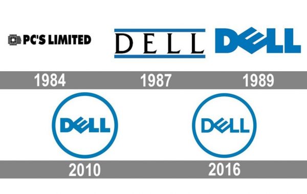 قصة شعار شركة ديل (DELL) وتطوره عبر التاريخ