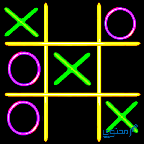 طريقة تشغيل لعبة tic tac toe على google