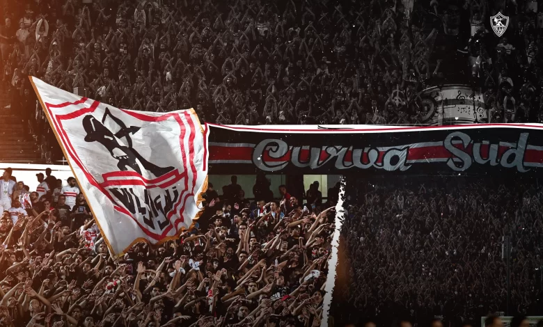 صور جماهير الزمالك Zamalek وتيفوهات “التراس وايت نايتس”