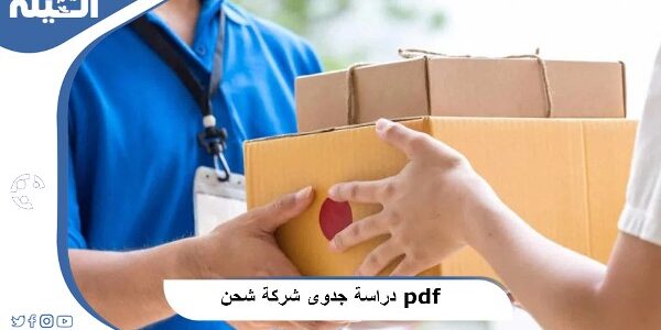 دراسة جدوى شركة شحن داخلي كاملة PDF