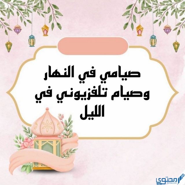 بوستات رمضان كوميدية