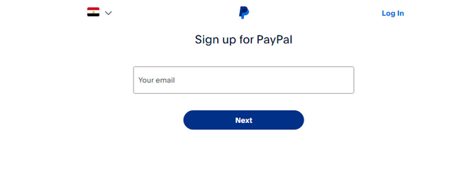 حساب Paypal