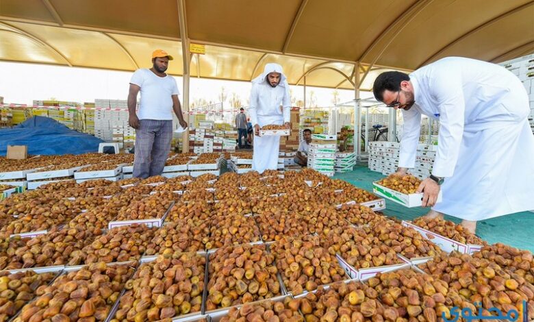 مهرجان بريدة للتمور المهرجان الاكبر للتمور