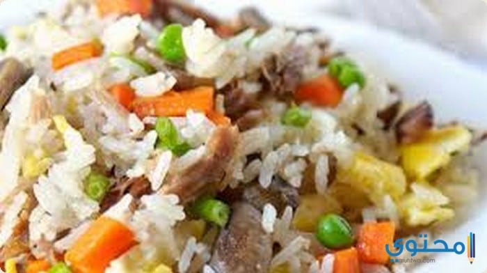 أرز بالخضروات