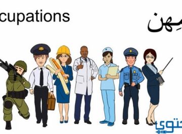 اختصار المهن بالإنجليزي