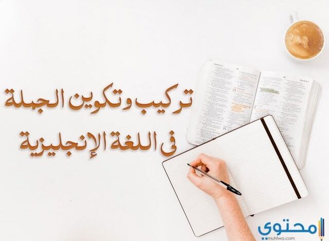 كيفية تكوين الجملة في اللغة الانجليزية