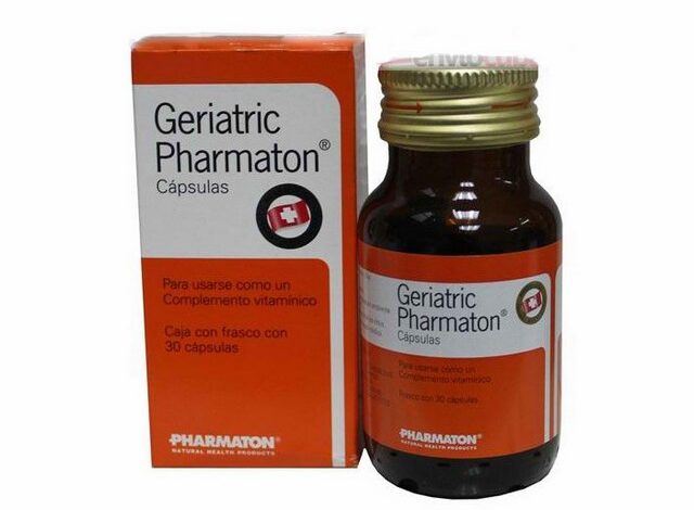 جيرياتريك فارماتون (Geriatric Pharmaton) دواعي الاستخدام والجرعة