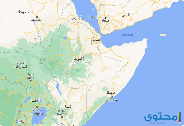 خريطة الصومال