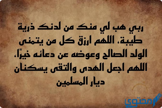 دعاء سيدنا زكريا دعاء سيدنا زكريا