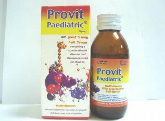 بروفت بديترك Provit Pediatric لعلاج نقص النمو وفقدان الشهية