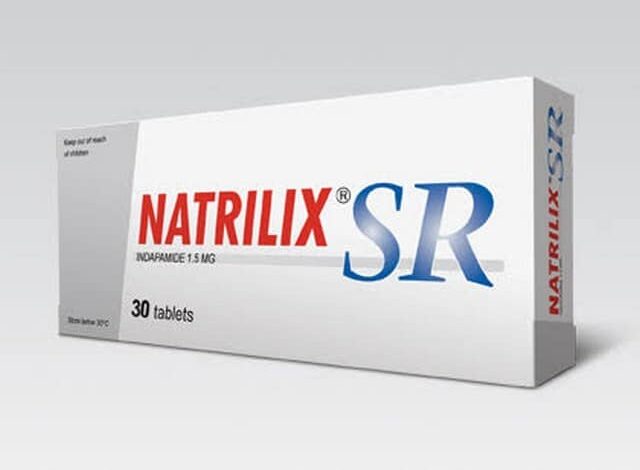 ناتريليكس اس ار لعلاج ارتفاع ضغط الدم Natrilix SR