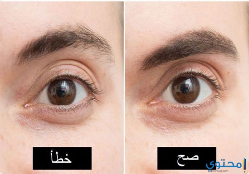 طرق رسم الحواجب بالصور للمتبدئين