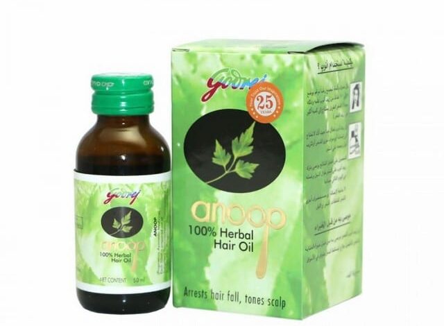 أنوب زيت Anoop Hair Oil لعلاج تساقط الشعر