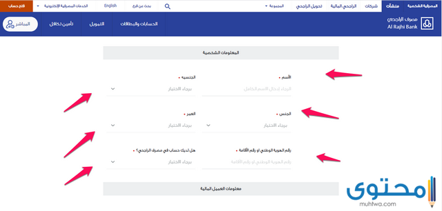 التقديم على تمويل السيارة بنك الراجحي إلكترونيًا