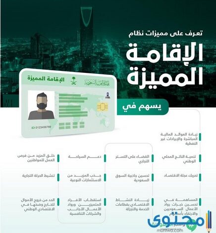 شروط وأسعار الإقامة المميزة الدائمة في السعودية