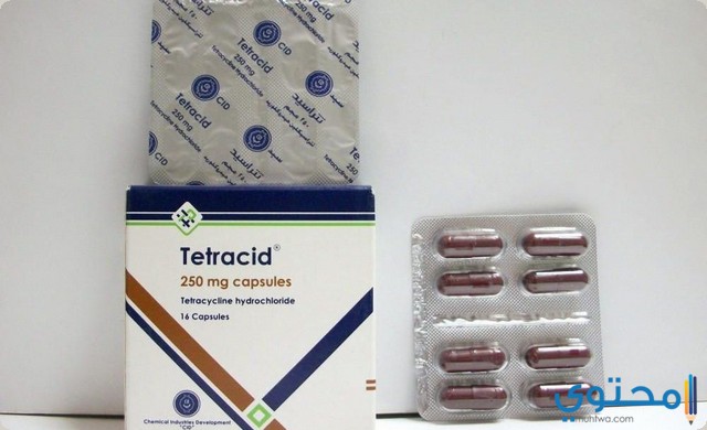 كبسولات تيتراسيد Tetracid مضاد حيوي