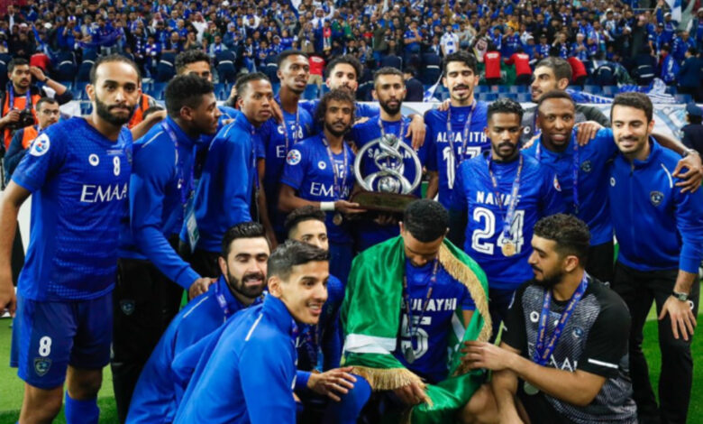 كم عدد بطولات الهلال السعودي