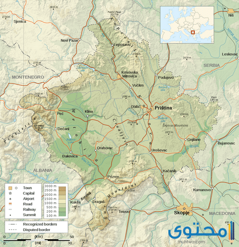 محافظات جمهورية كوسوفو