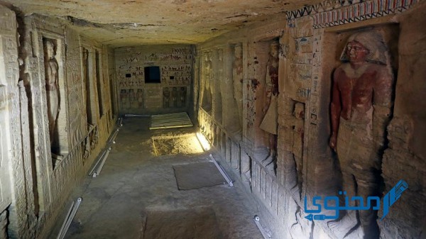 ماذا يوجد قبل سقف المقبرة الفرعونية