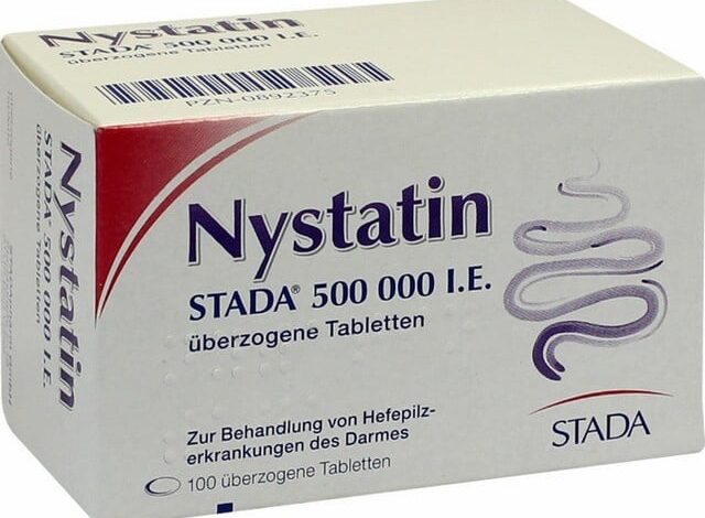 نيستاتين Nystatin علاج الالتهابات الفطرية